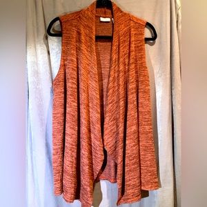 LOGO size L Vest orange tones